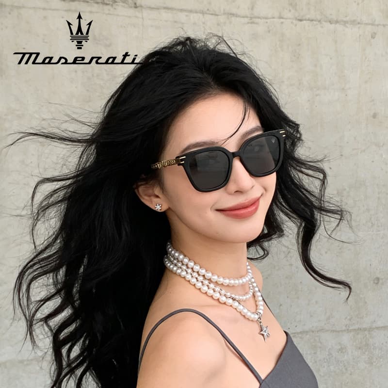 Солнцезащитные очки Maserati Металлические квадратные солнцезащитные очки премиум-упаковка унисекс - изображение 3