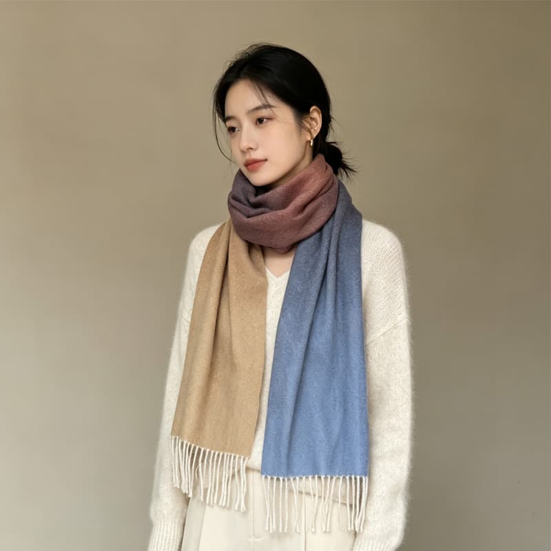 Шарф Мазерати Wool Knit Платки Женские - изображение 4
