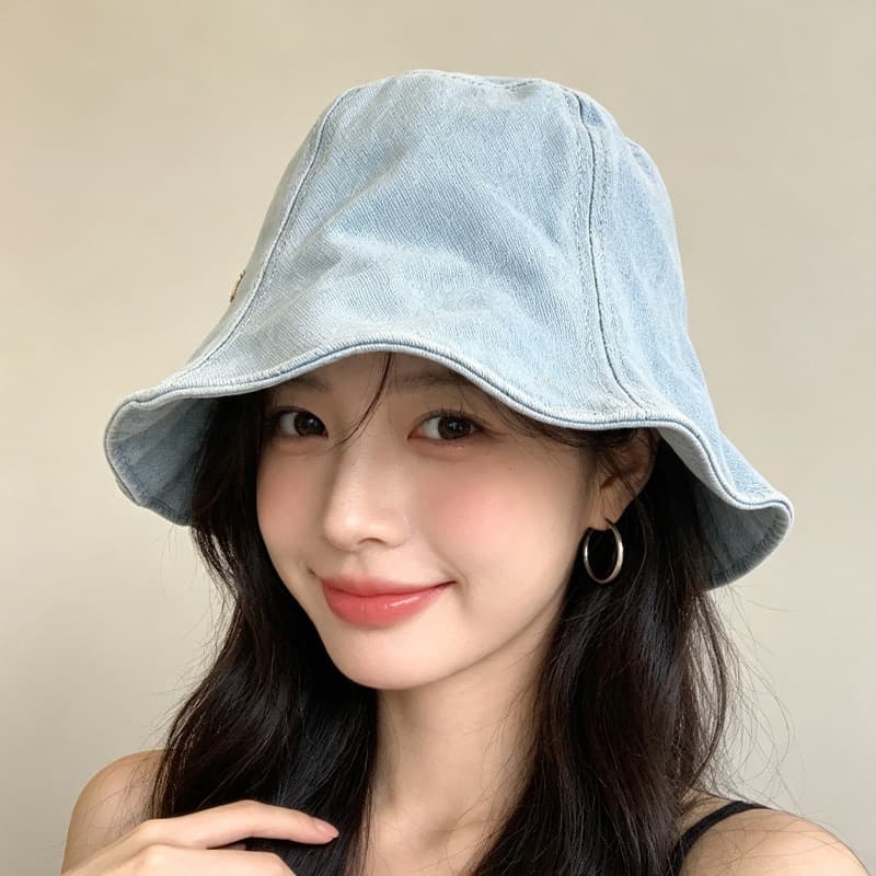 Панама Мазерати Полиэфирное волокно Bucket Hats Unisex - изображение 5
