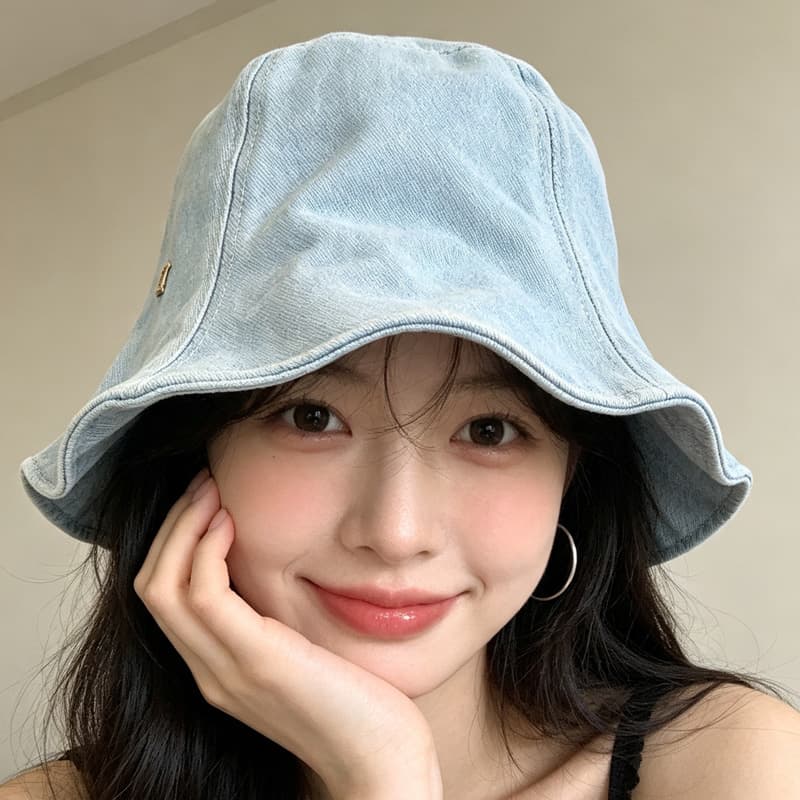Панама Мазерати Полиэфирное волокно Bucket Hats Unisex - изображение 3