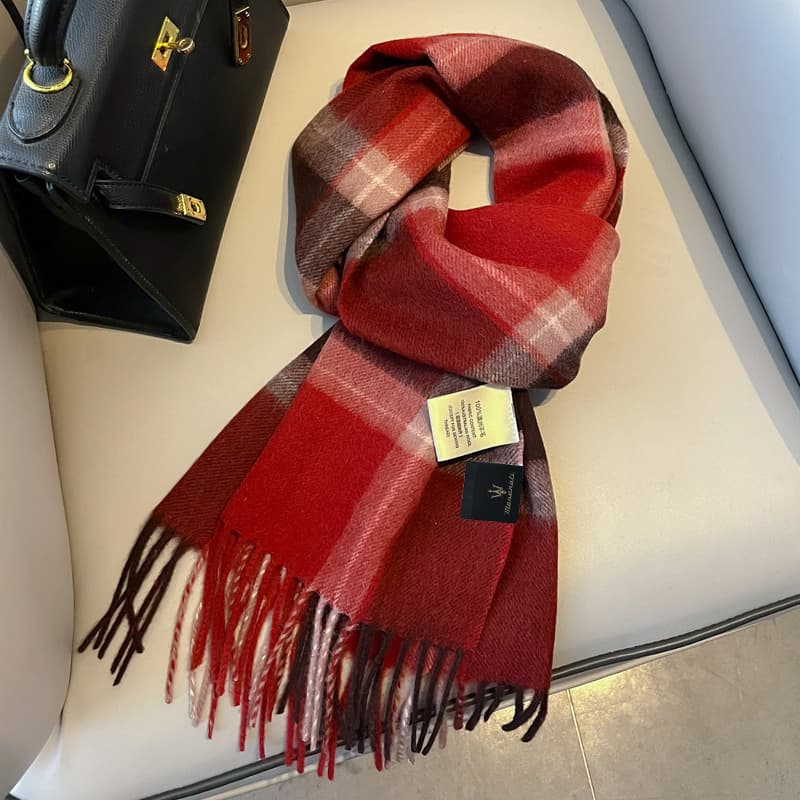 Шарф Maserati Шарфы из трикотажа Wool Knit Унисекс - изображение 6
