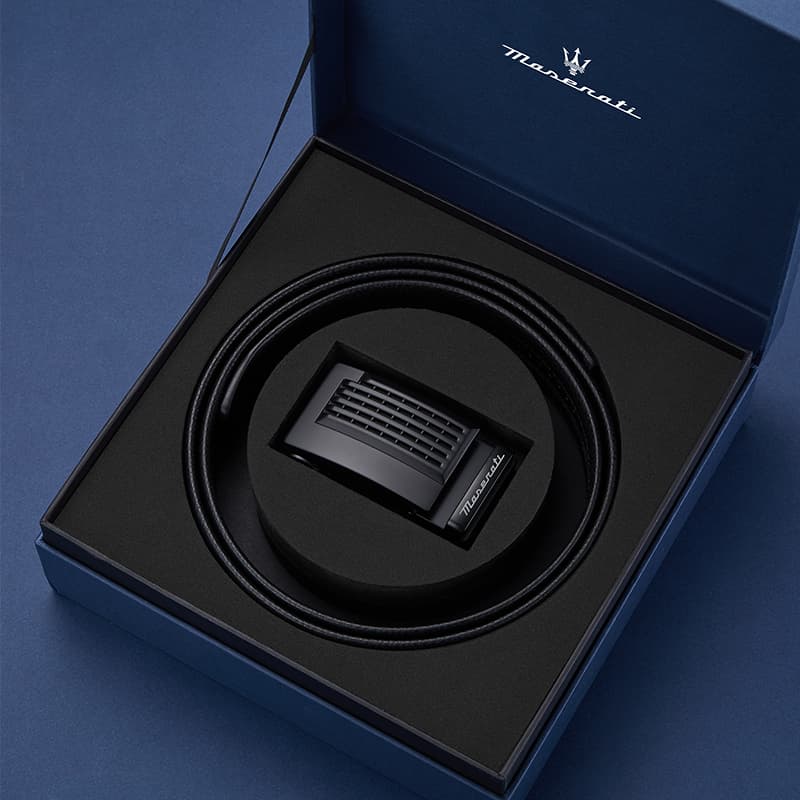 Ремень Maserati Ремни из коровьей кожи мужской 3,5 см - изображение 4