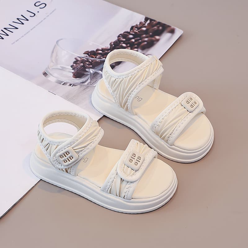 Кроссовки SHIBU Синтетическая кожа дышащие и противоскользящие низкие сандалии для девочек - изображение 3