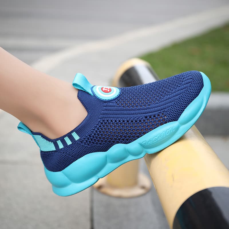 Кроссовки SHIBU Сетчатая ткань Low Топ Kids Lifestyle Shoes Детский - изображение 4