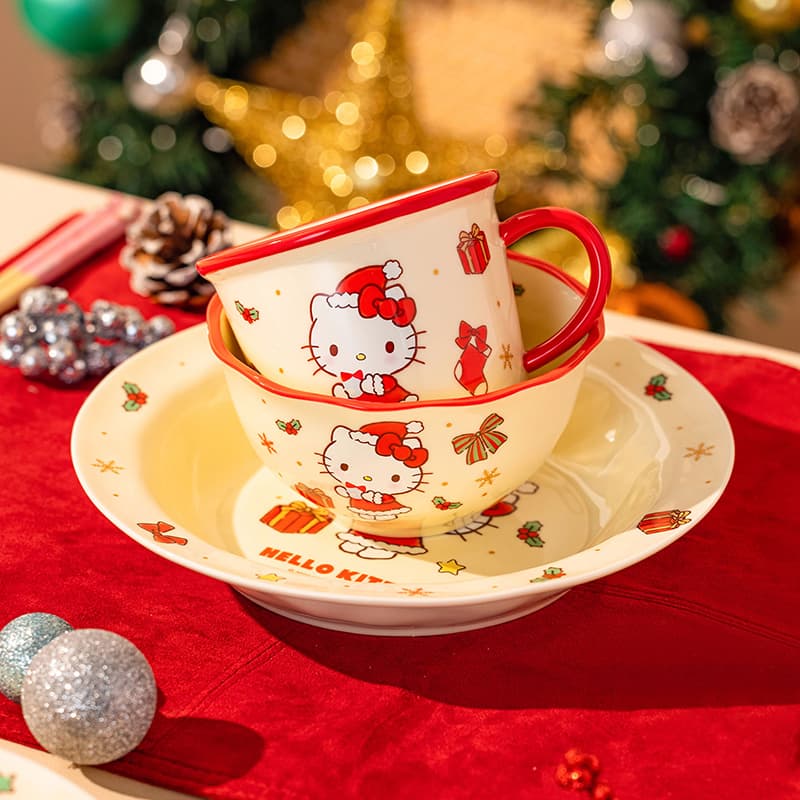 Санрио Hello Kitty Керамический Набор Лопаток и Ложек для Кухни - изображение 3