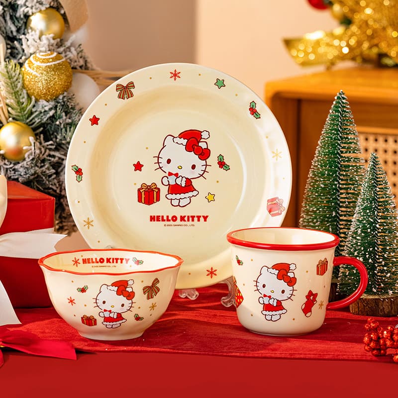 Санрио Hello Kitty Керамический Набор Лопаток и Ложек для Кухни - изображение 2