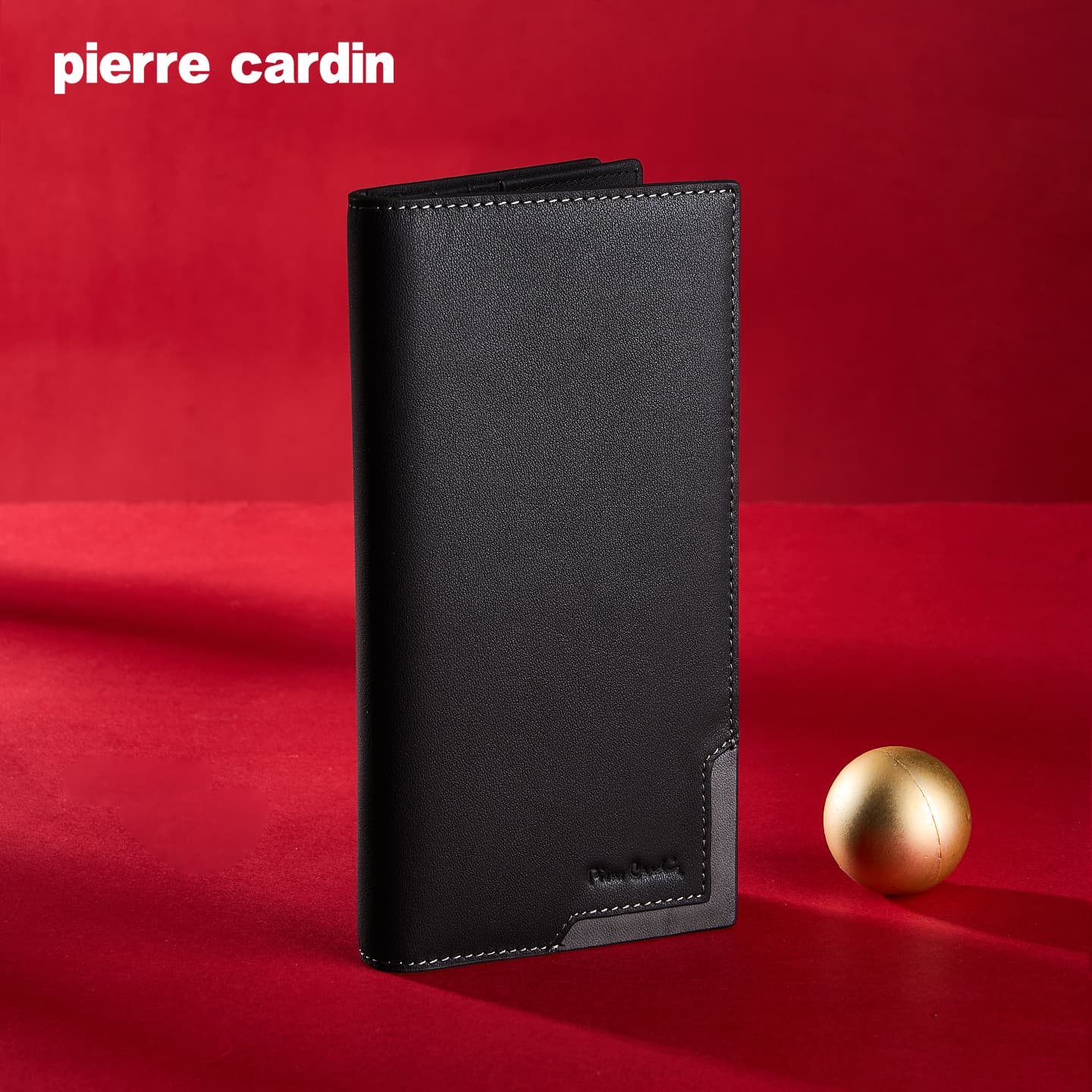 Кошелек PIERRE CARDIN Кошелек из коровьей кожи Мужской Черный - изображение 4