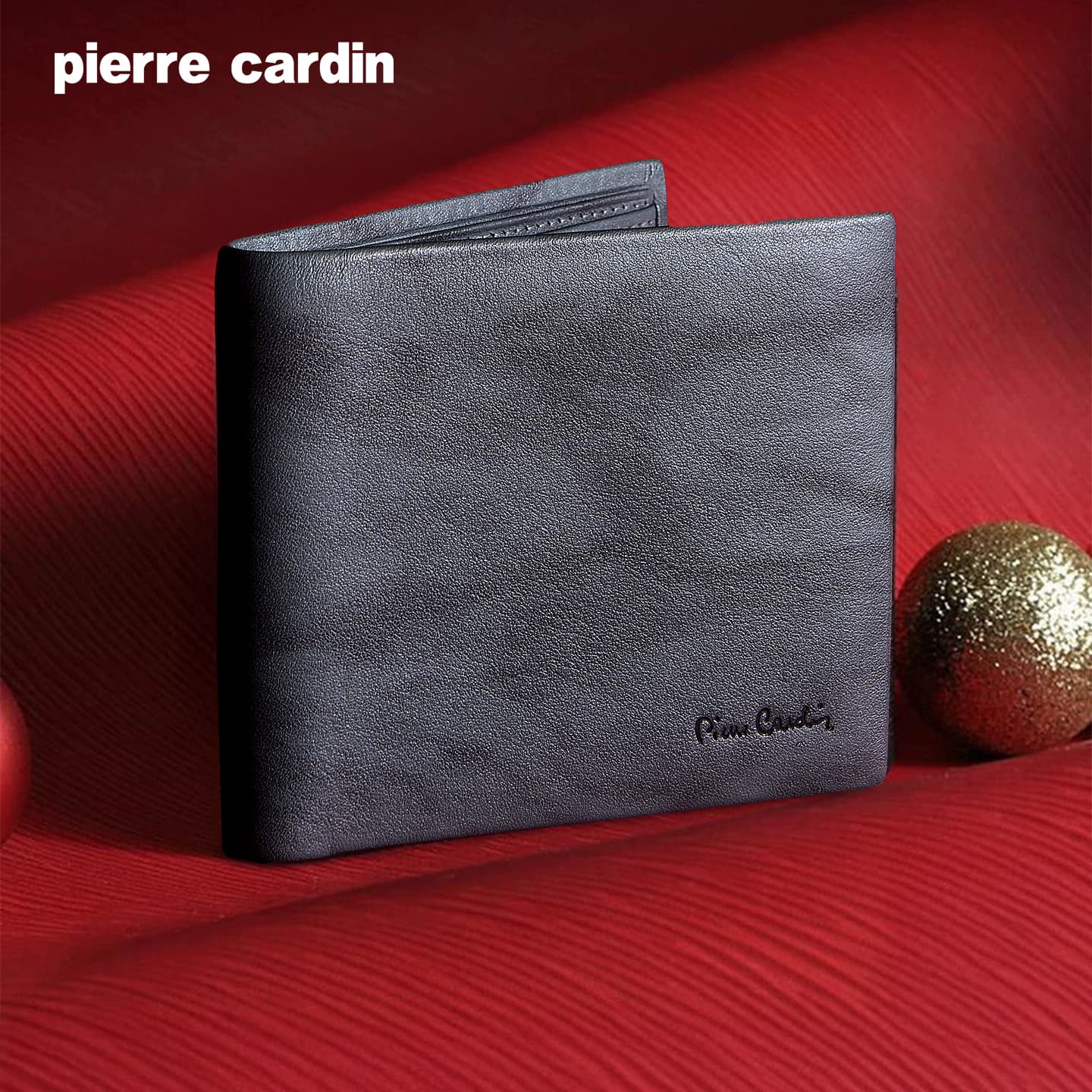 Кошелек PIERRE CARDIN Натуральная кожа Pure Коровья кожа Кошелек Мужской Градиентный серый - изображение 3