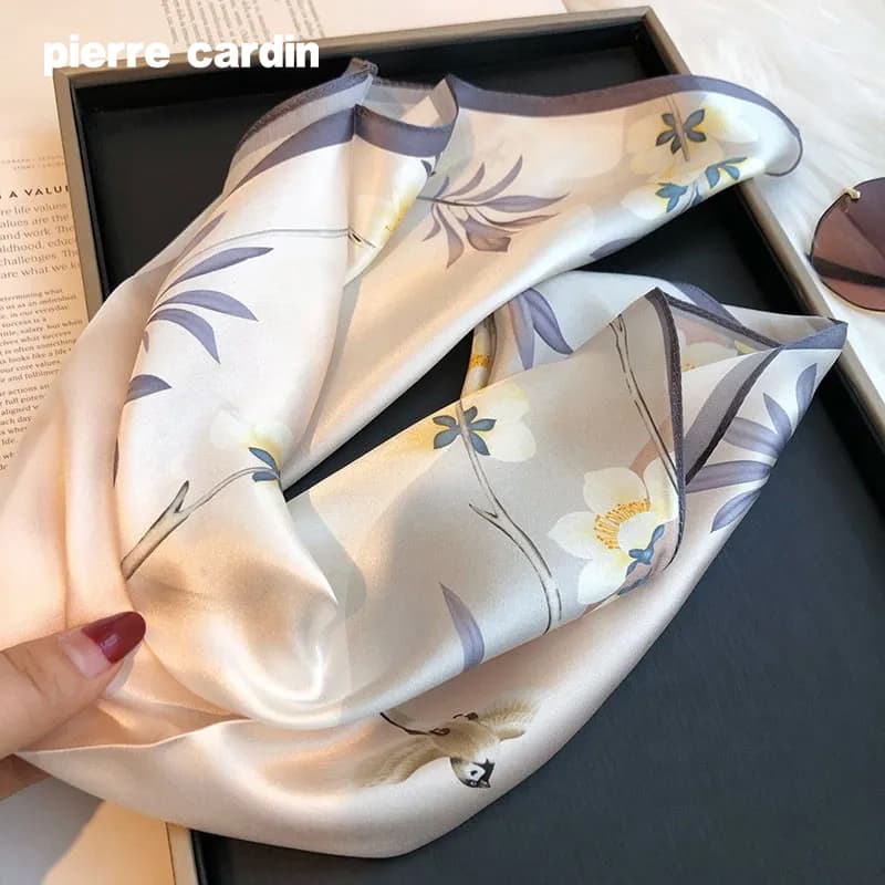 Платок PIERRE CARDIN Тутовый шелк Шарф Женские - изображение 6