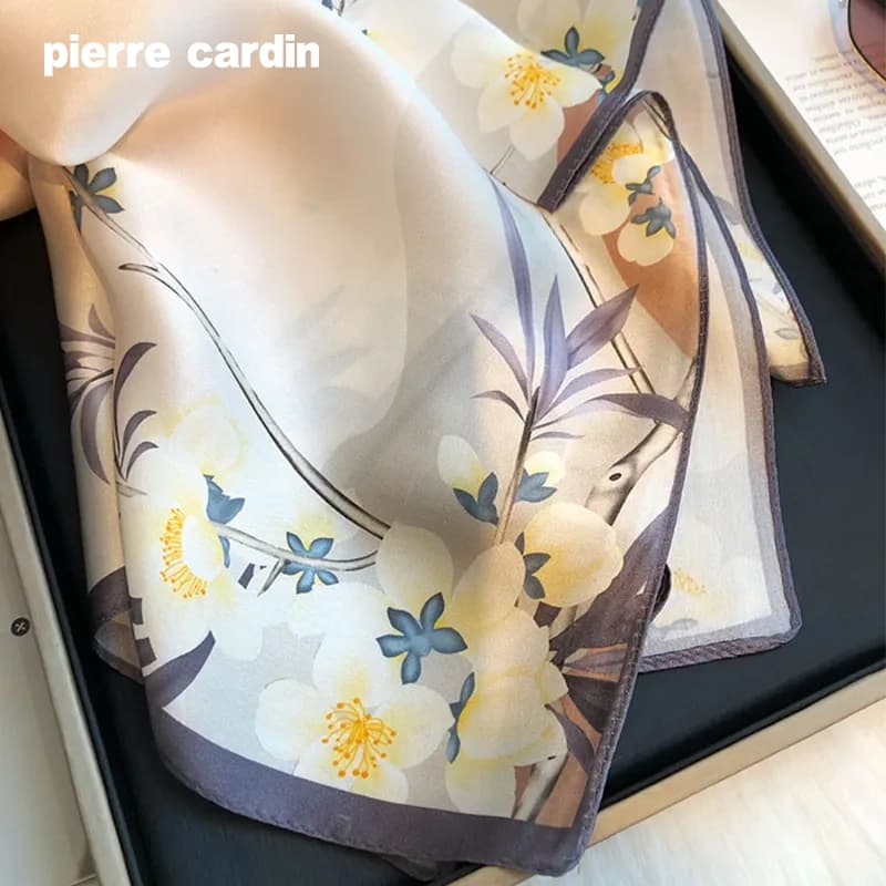 Платок PIERRE CARDIN Тутовый шелк Шарф Женские - изображение 7