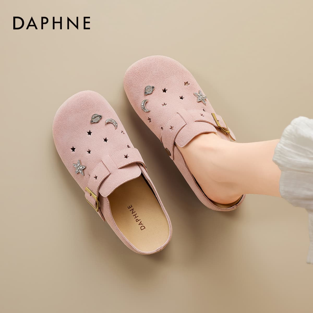 Сабо DAPHNE Домашние тапочки для женщин - изображение 8