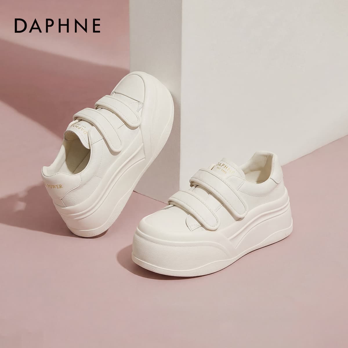 Кроссовки DAPHNE Синтетическая кожа Низкие кеды для скейтбординга Женские - изображение 6