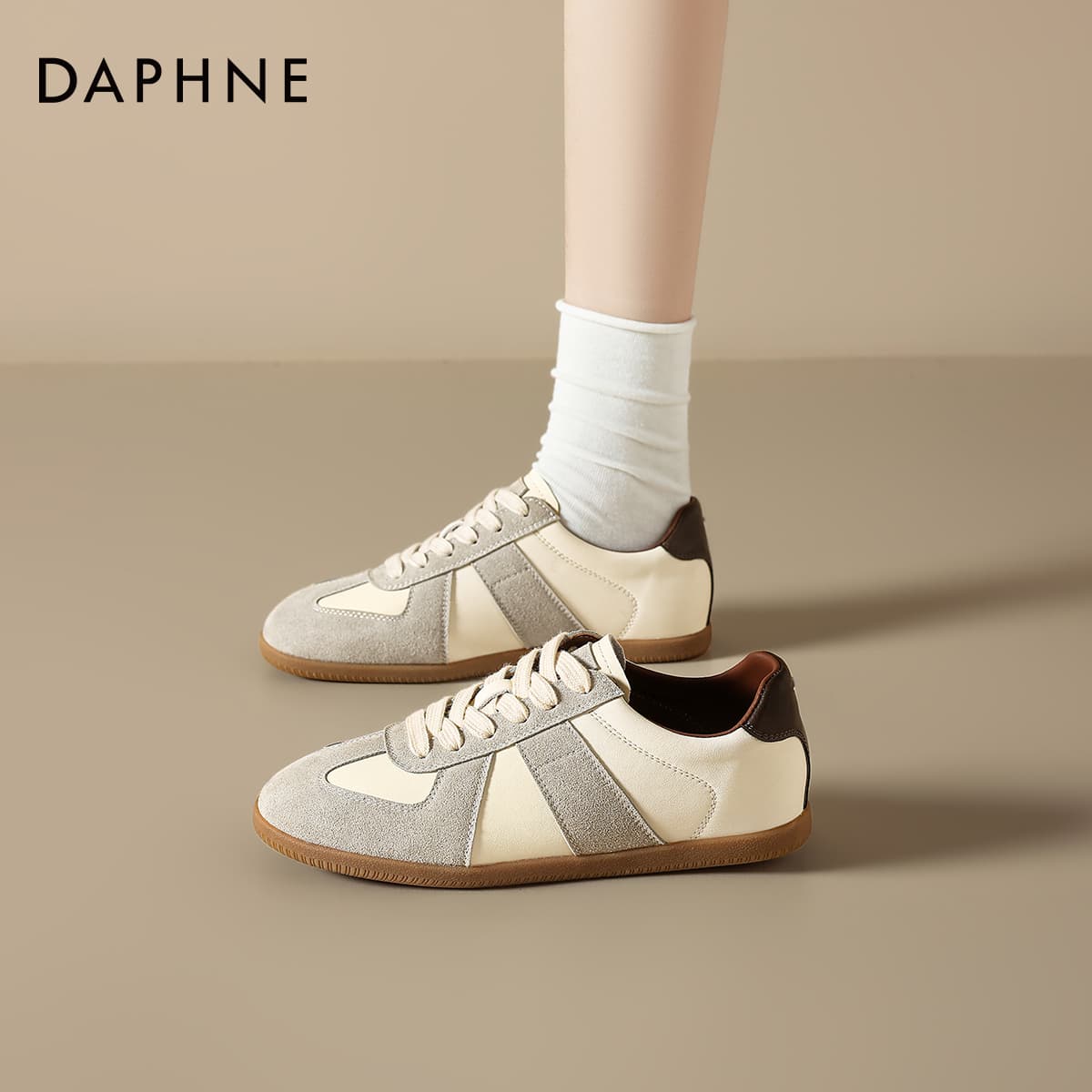 Кроссовки DAPHNE Кеды немецкой армии (GAT) Low Топ Женские - изображение 4