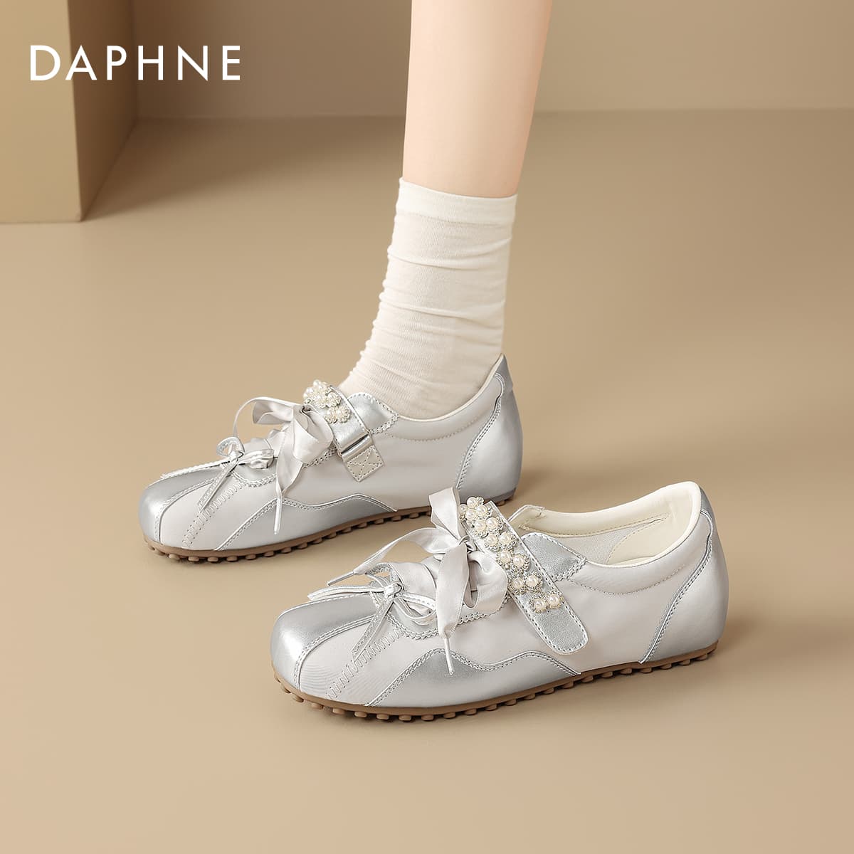 Кроссовки DAPHNE Повседневная обувь Low Топ Женская - изображение 4