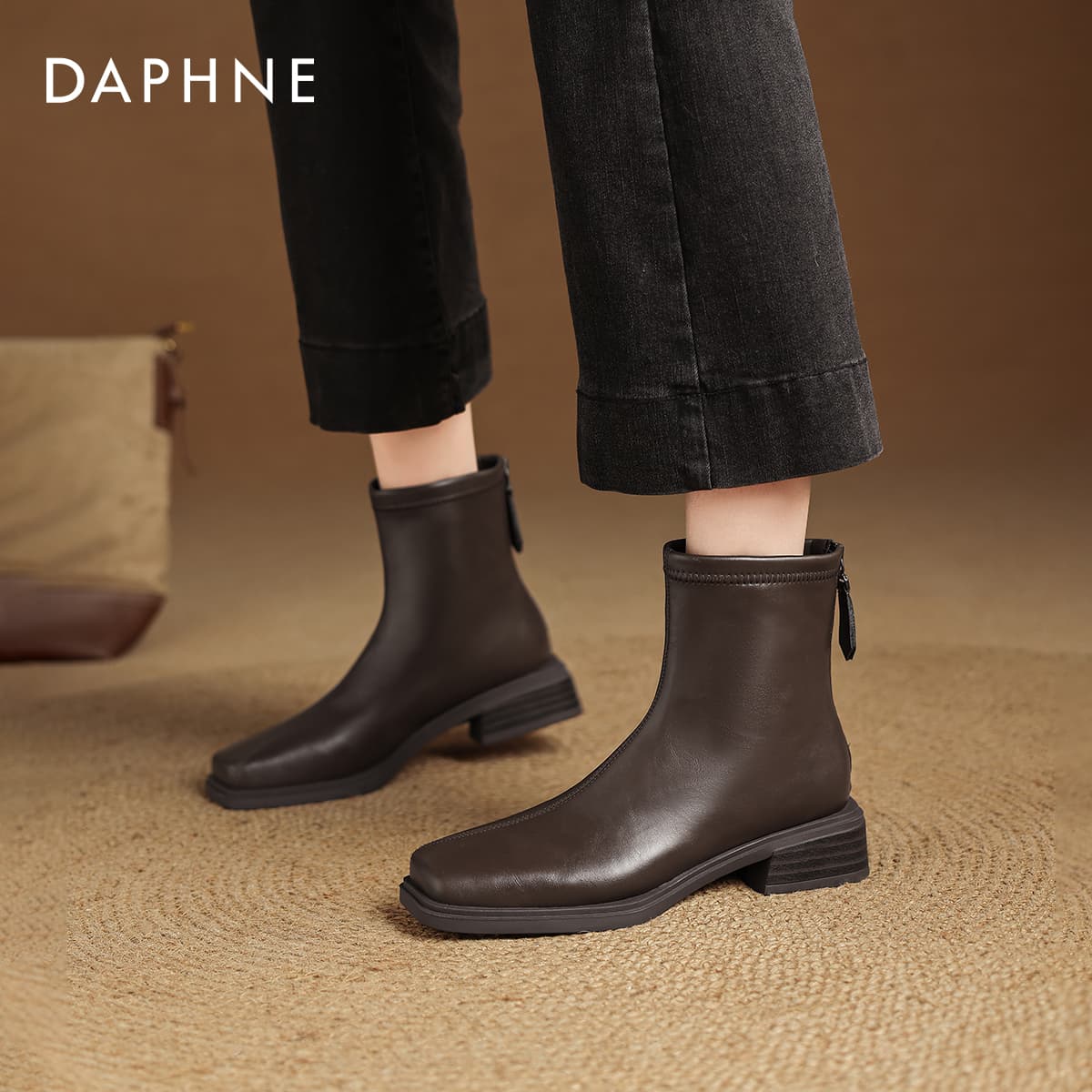 Сапоги DAPHNE Ботильоны Женские - изображение 4