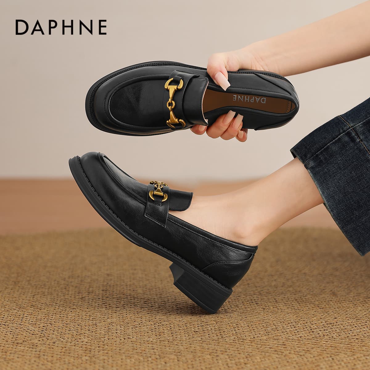 Лоферы DAPHNE Лоферы из синтетической кожи для женщин - изображение 5
