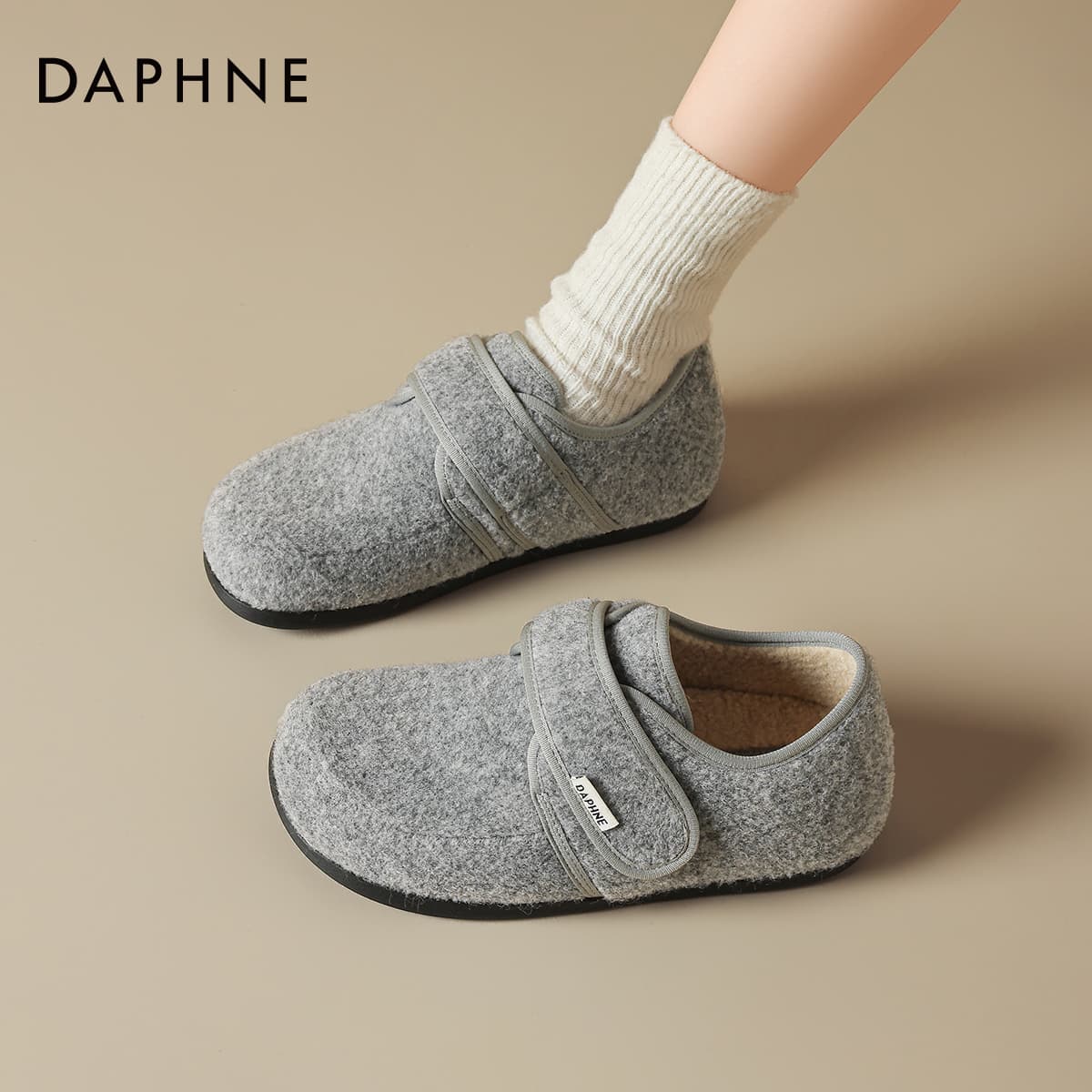 Сандалии DAPHNE Обувь в стиле Birkenstock Серый Женские - изображение 5