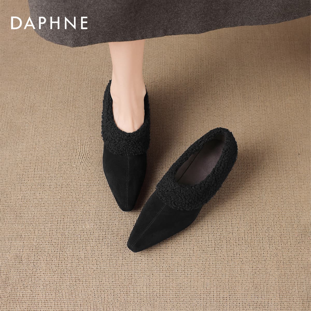 Туфли DAPHNE Высокие каблуки Low Топ Женские - изображение 4