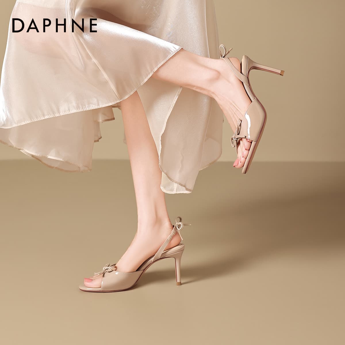 Туфли DAPHNE Высокие каблуки Нежно-розовый Женский - изображение 6