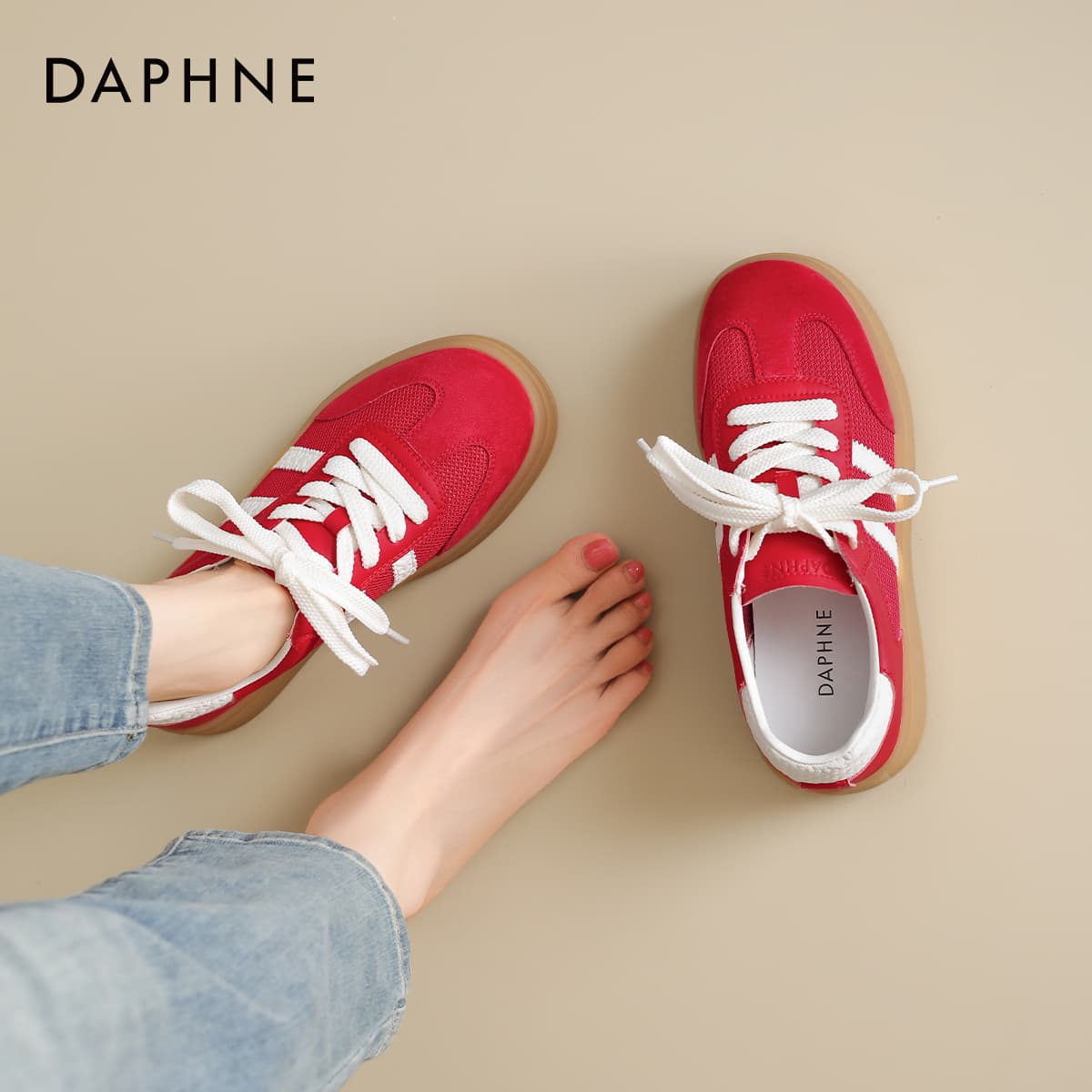 Кроссовки DAPHNE Низкий Топ Немецкий Армейский Кроссовки Женские - изображение 6