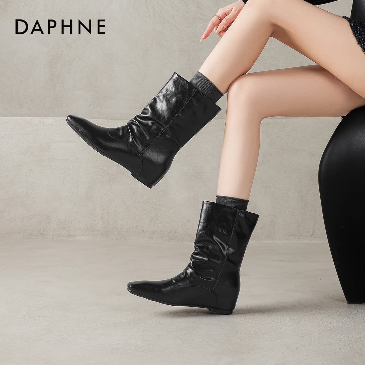 Сапоги DAPHNE Ботильоны Женские - изображение 4