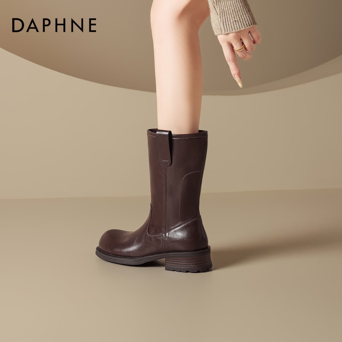 Сапоги DAPHNE Ботильоны Женские - изображение 6