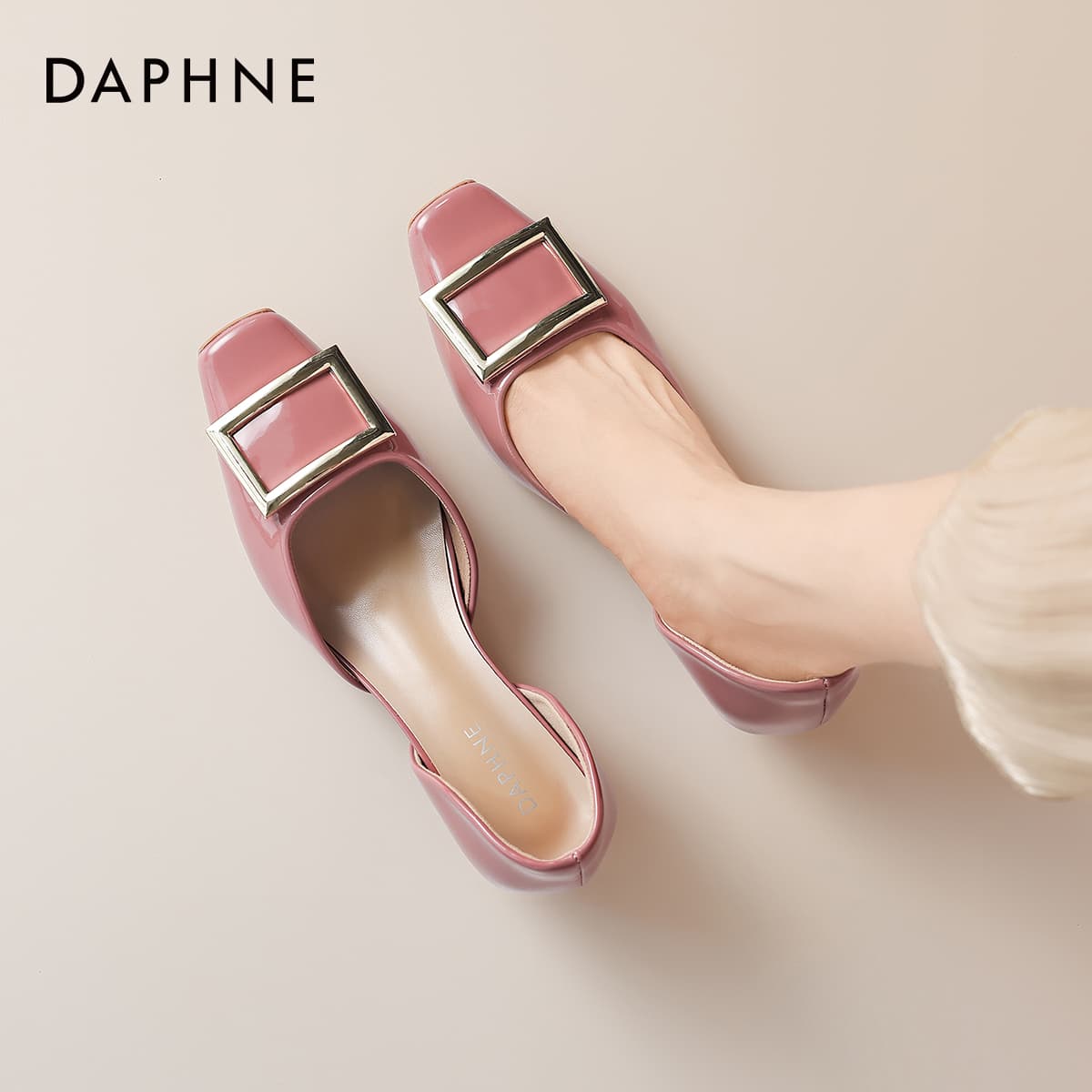 Сандалии Daphne Закрытые тапочки Женские - изображение 4