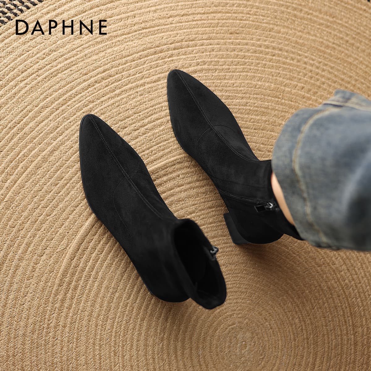 Сапоги Daphne Ткань Женские ботильоны - изображение 10