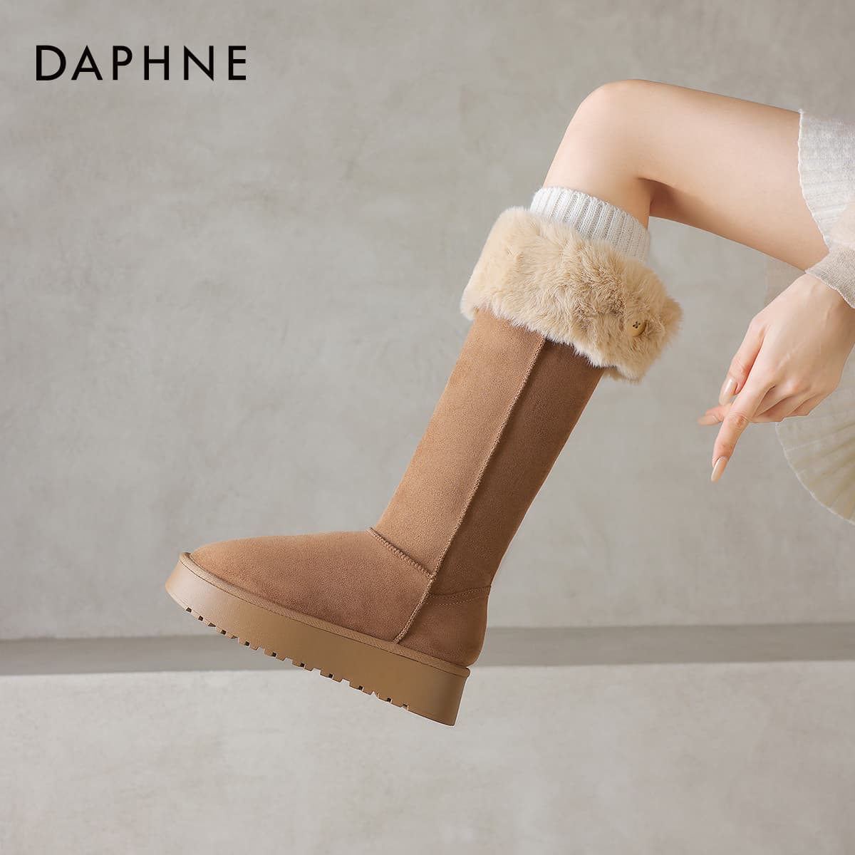 Ботинки зимние Daphne Сноубутсы Женские - изображение 5