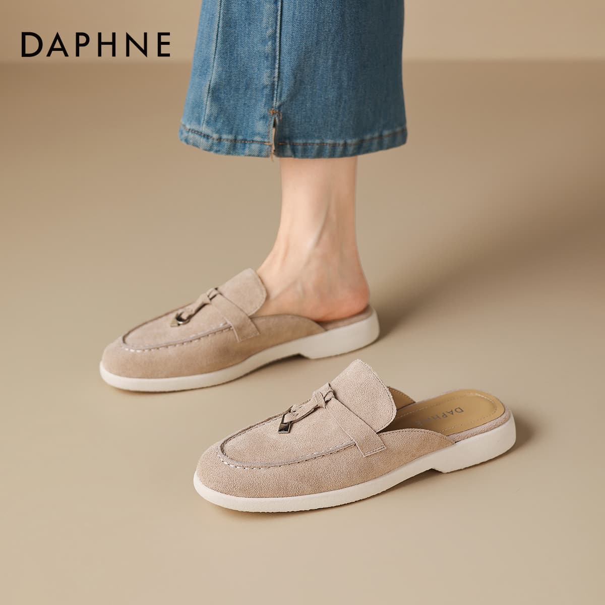 Сандалии DAPHNE Резиновая подошва устойчивая к истиранию домашние тапочки для женщин - изображение 7