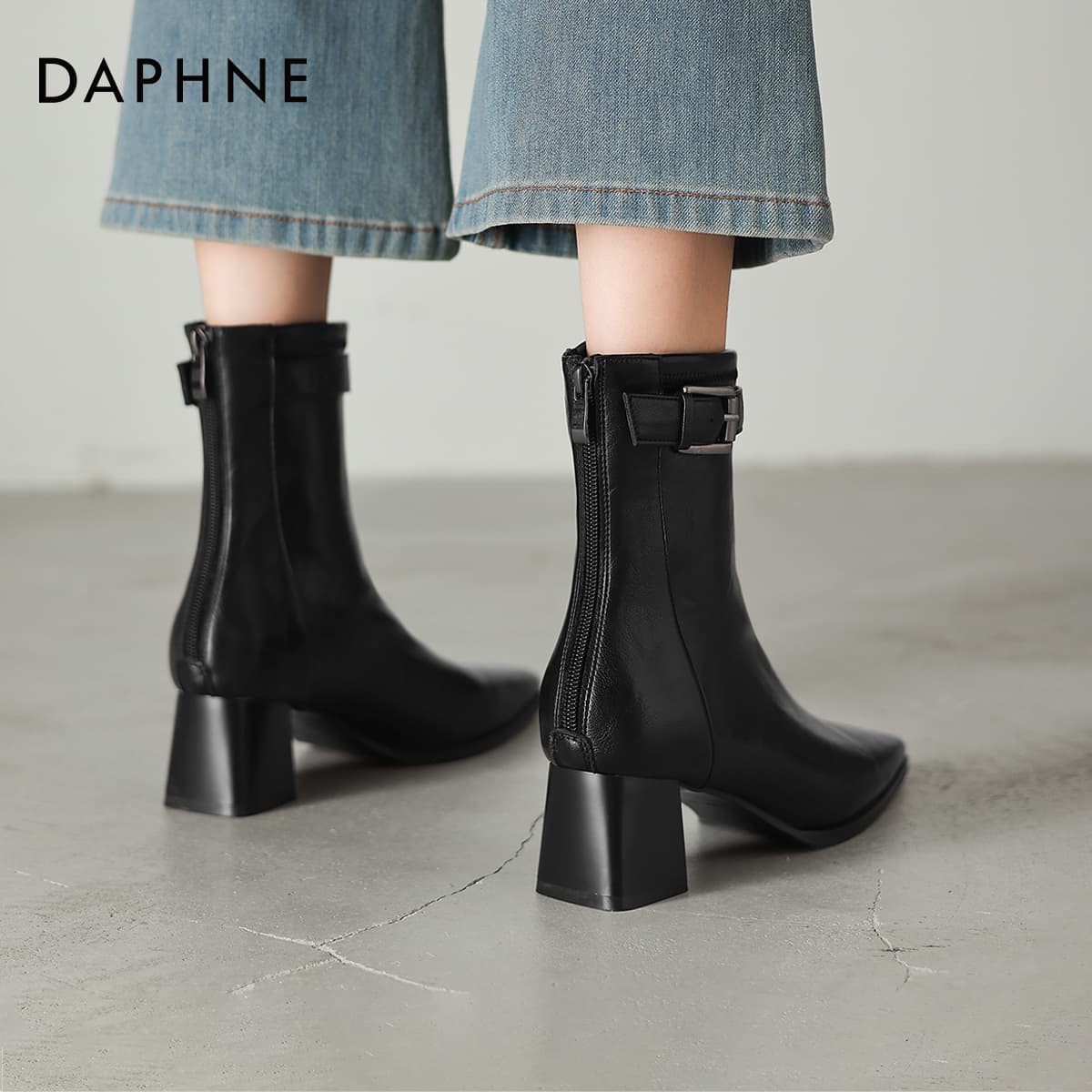 Сапоги DAPHNE Ботильоны Женские - изображение 7