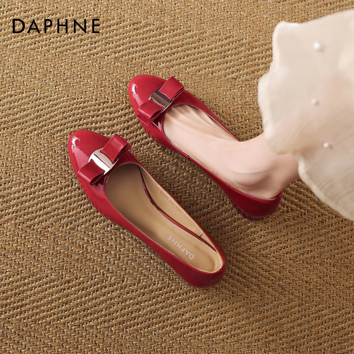 Тапочки DAPHNE Женские Повседневный Обувь без подкладки Женские - изображение 5