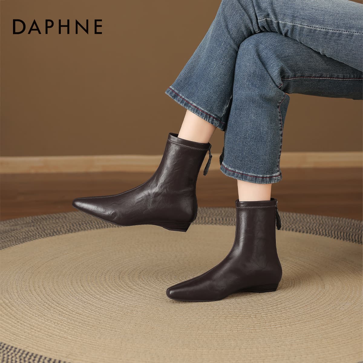 Сапоги DAPHNE Ботильоны Женские - изображение 7
