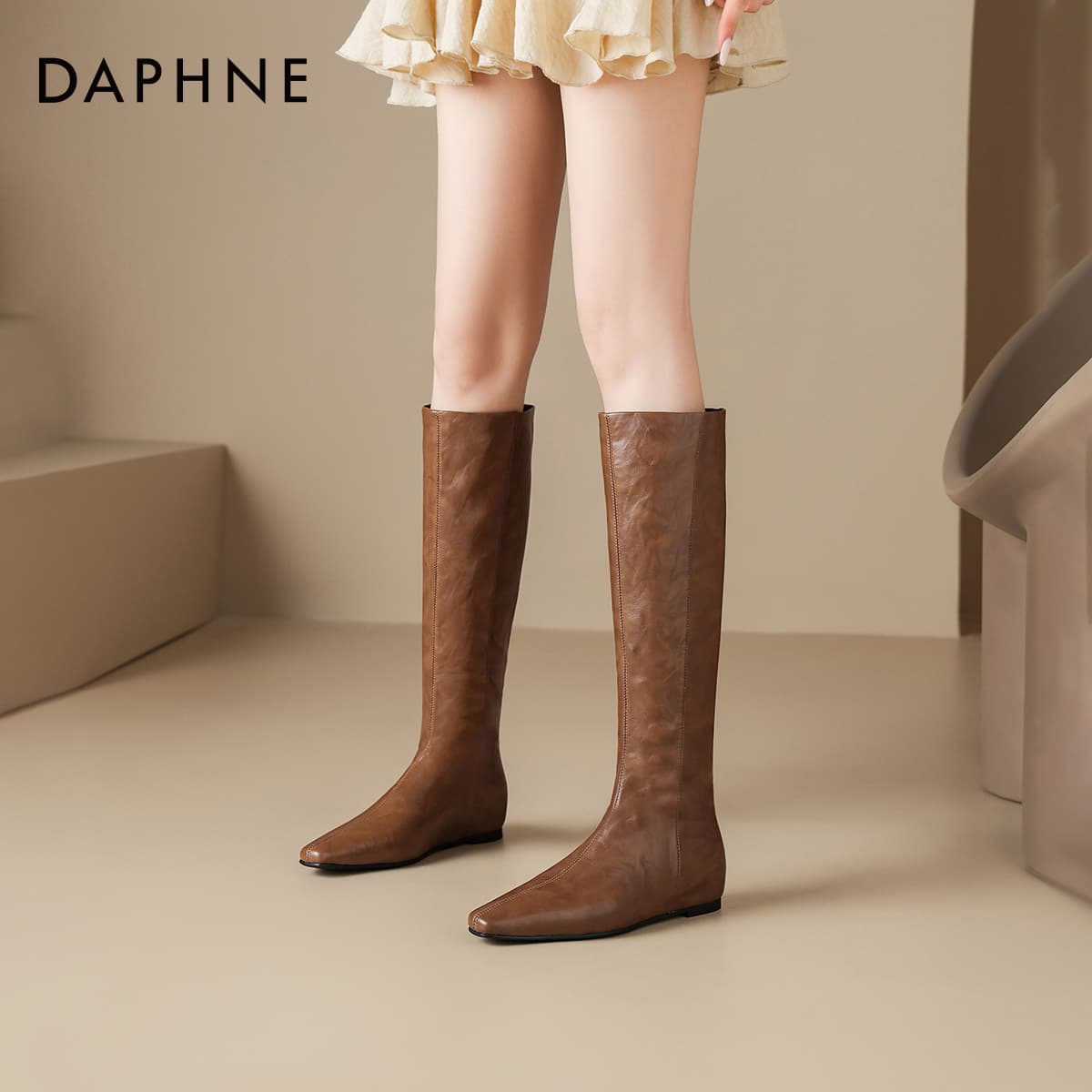 Ботинки DAPHNE Женские сапоги до колена - изображение 8