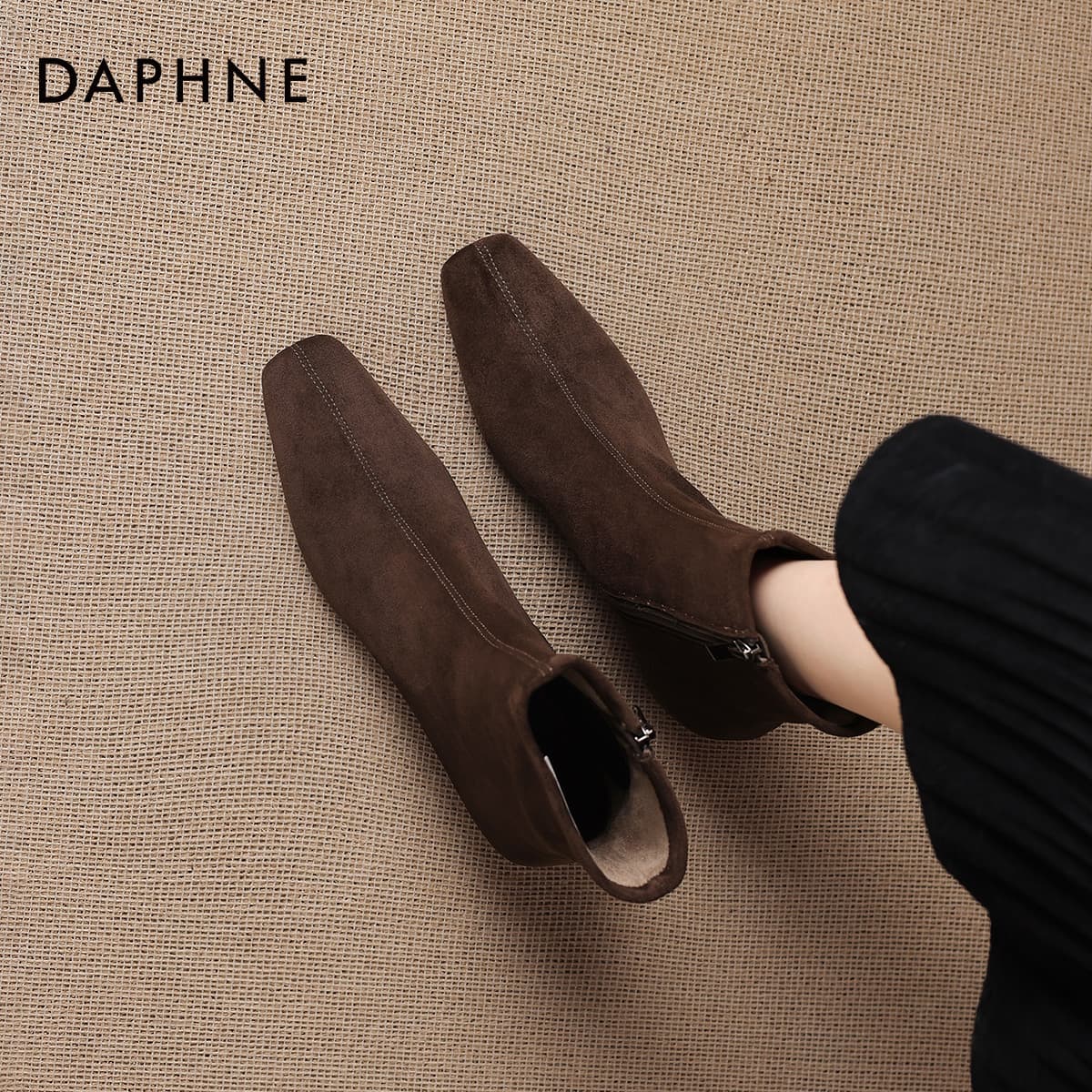 Сапоги DAPHNE Ботильоны Женские - изображение 4
