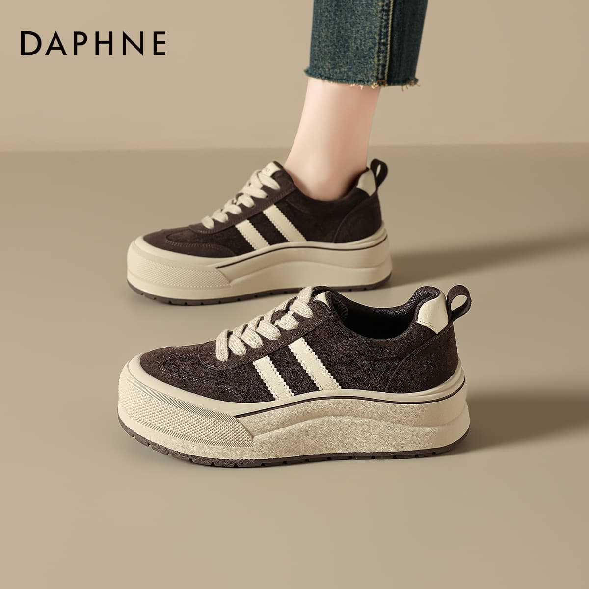 Кроссовки DAPHNE Кеды для скейтбординга Лоу-топы Женские - изображение 5