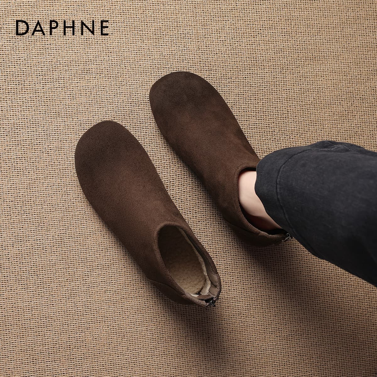 Сапоги Daphne Ткань Ботильоны Женские - изображение 4