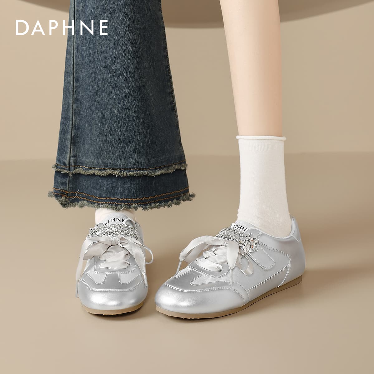 Кроссовки Daphne Low Топ Кеды немецкой армии (GAT) Женские - изображение 7