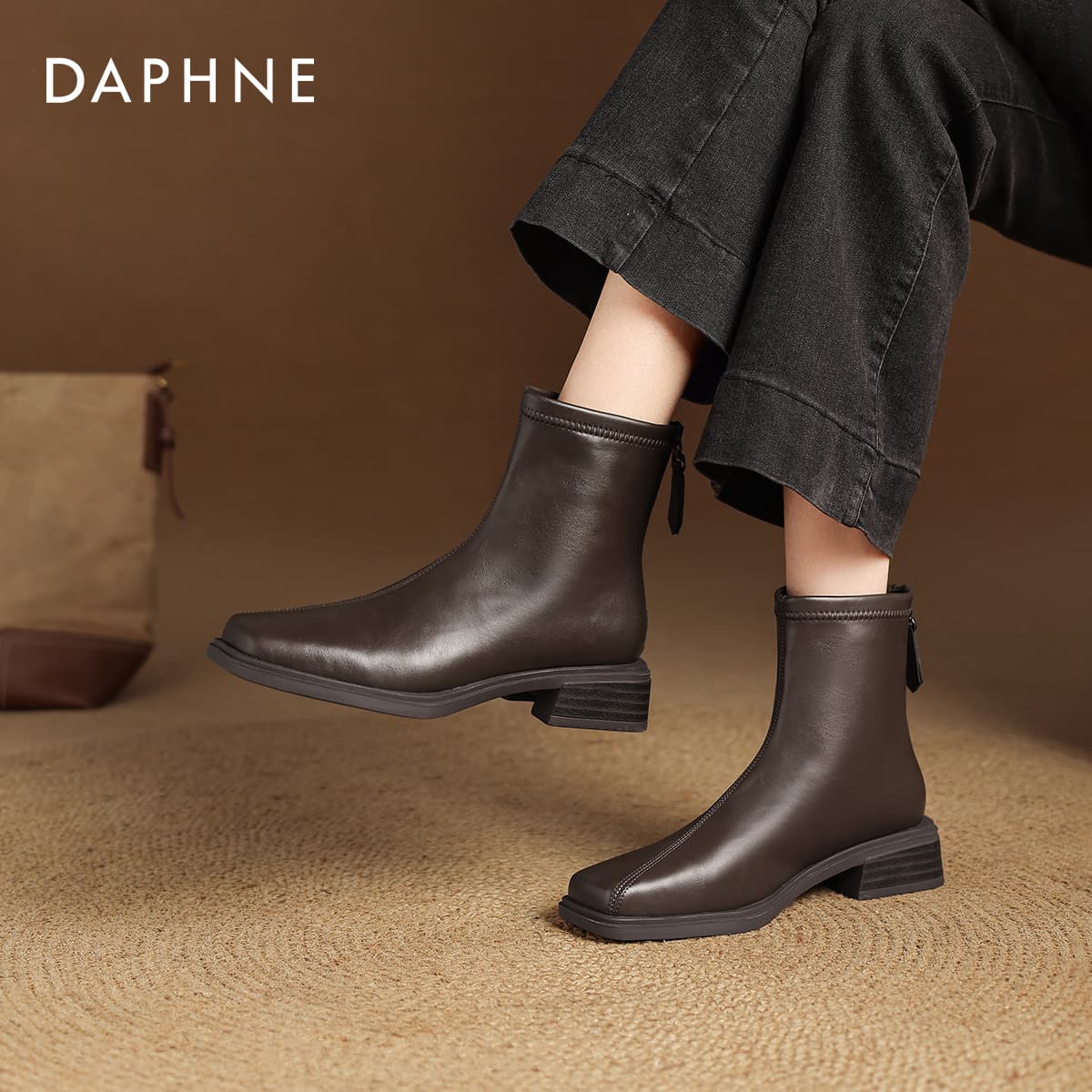 Сапоги DAPHNE Ботильоны Женские - изображение 5