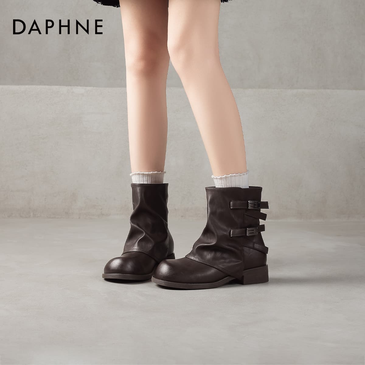 Сапоги DAPHNE Ботильоны Женские - изображение 4
