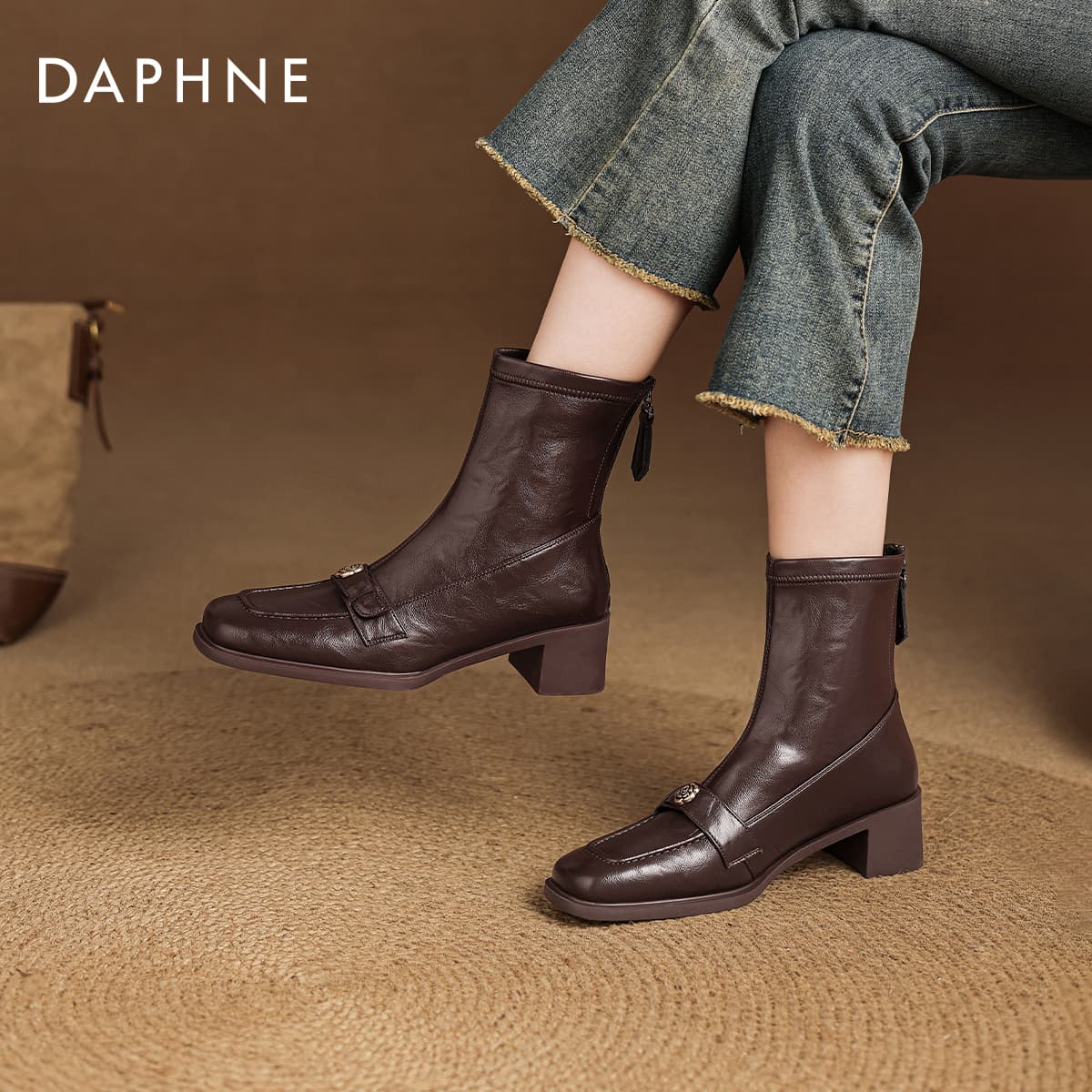 Сапоги DAPHNE Ботильоны Женские - изображение 7