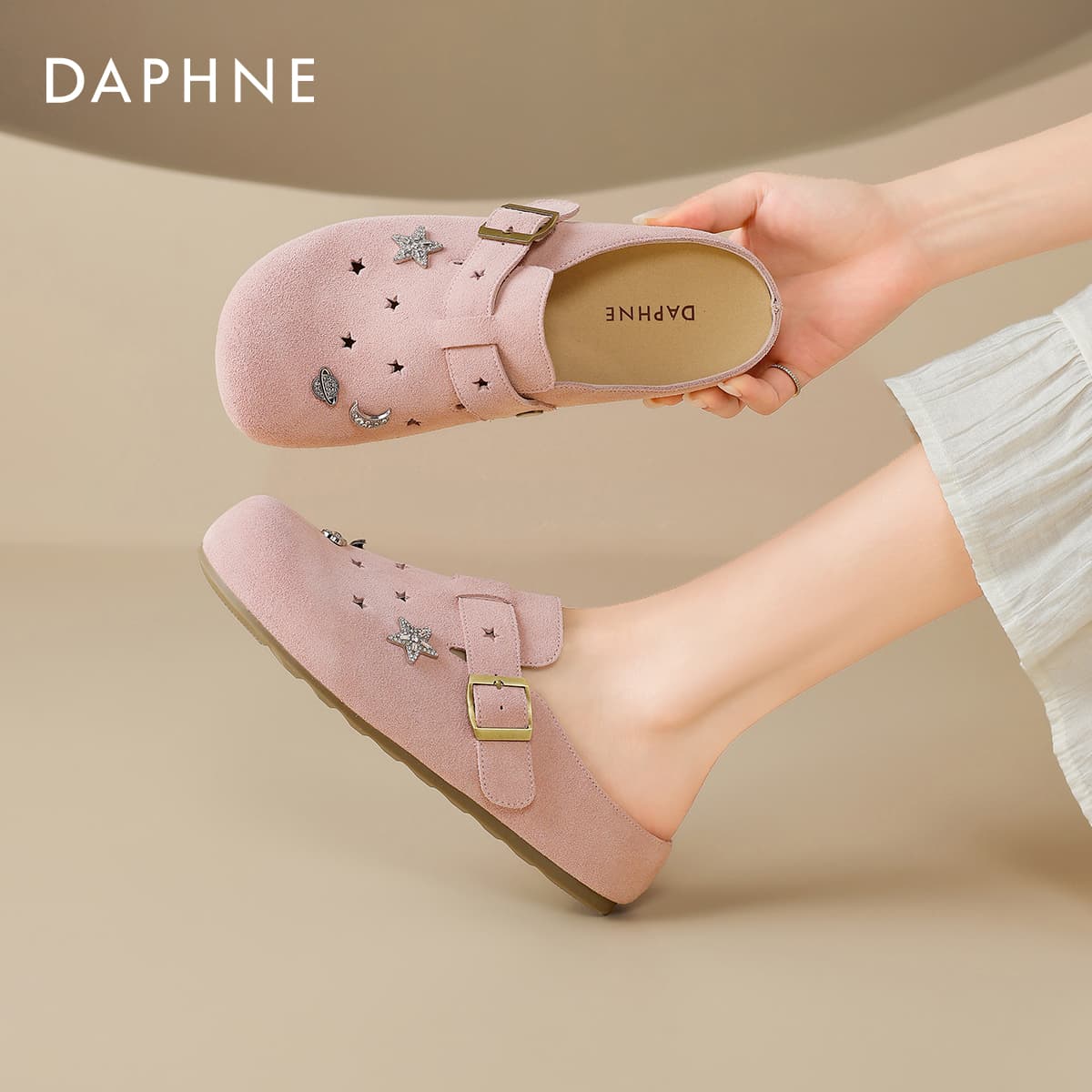 Сабо DAPHNE Домашние тапочки для женщин - изображение 4