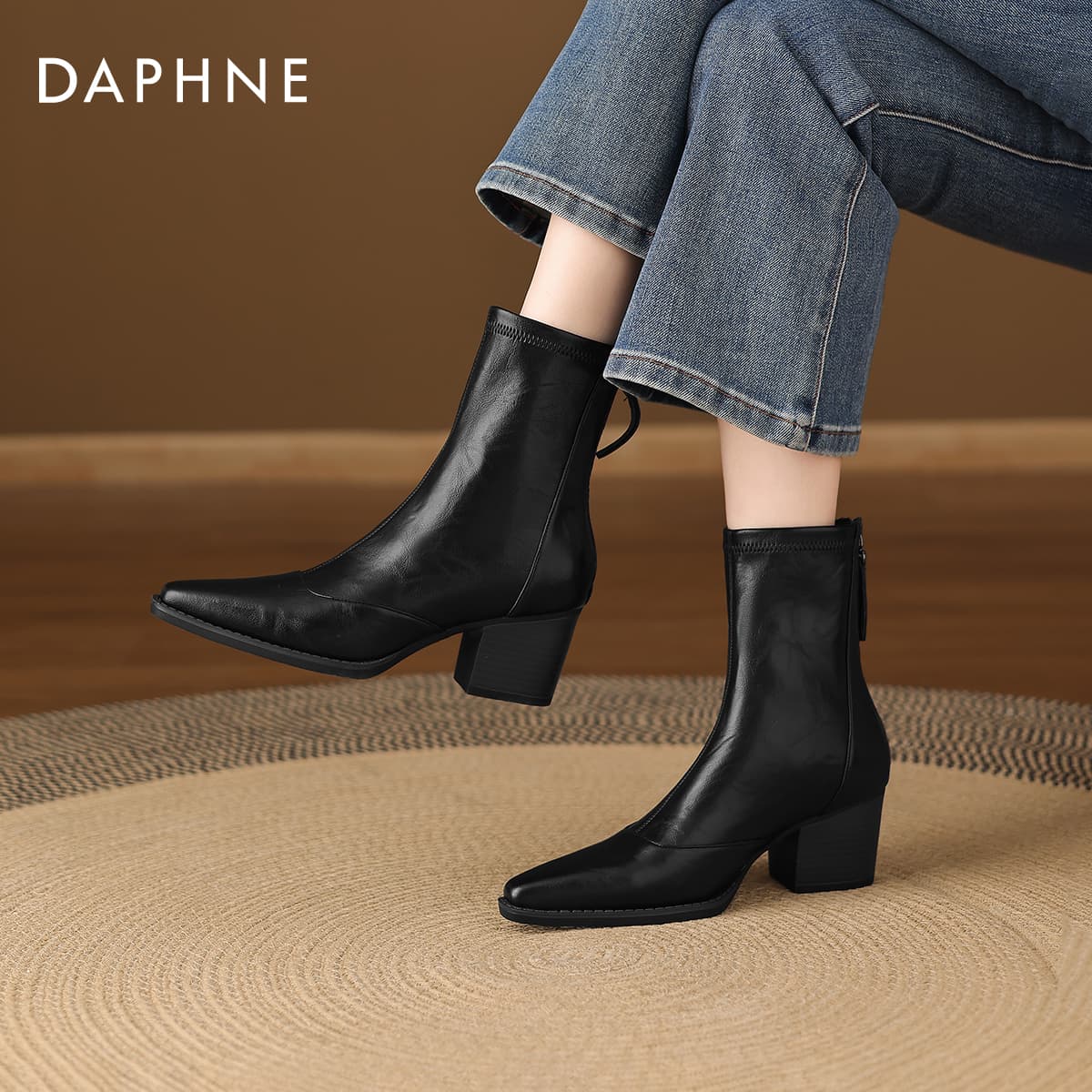 Сапоги DAPHNE Ботильоны Женские - изображение 11