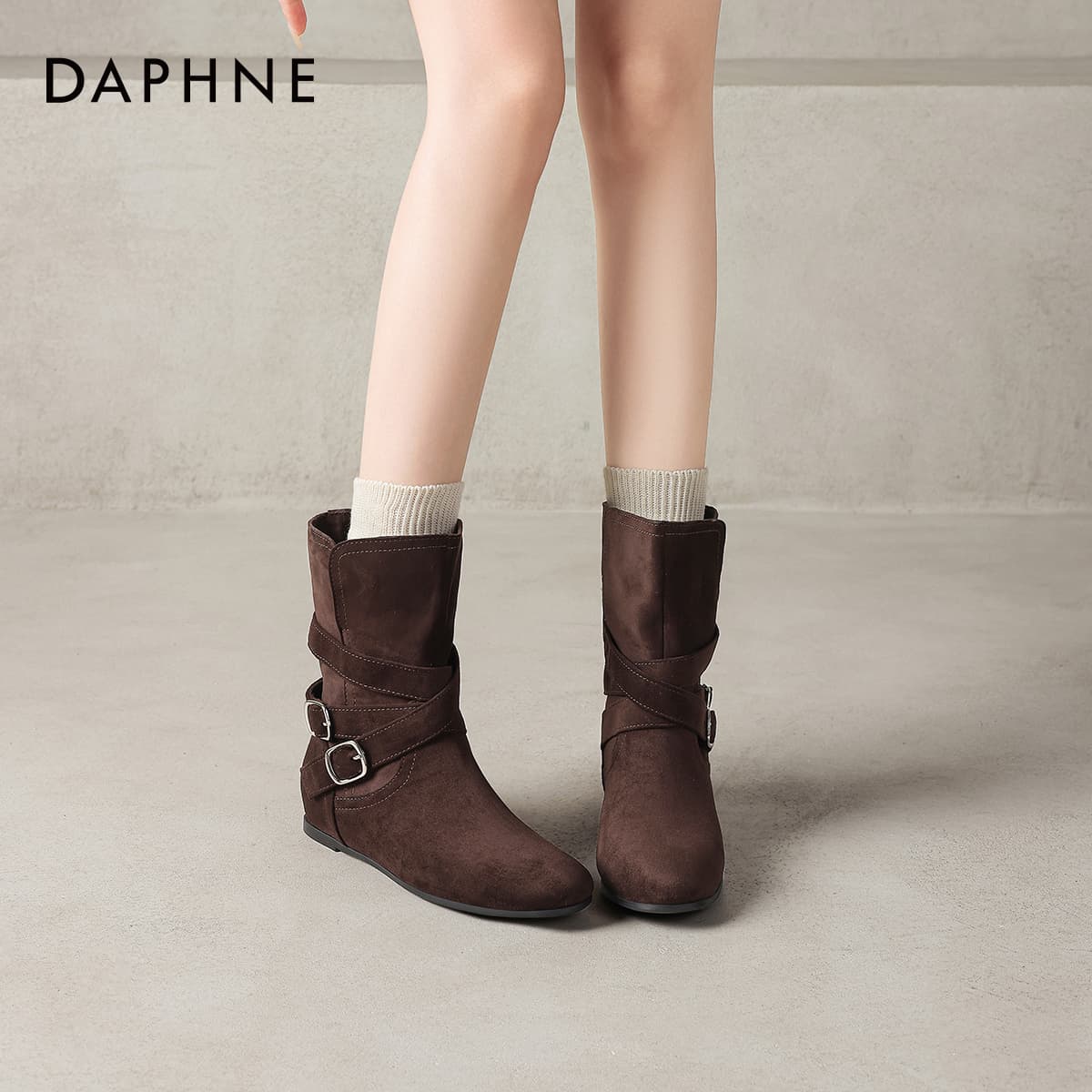 Сапоги DAPHNE Ботильоны Женские - изображение 5