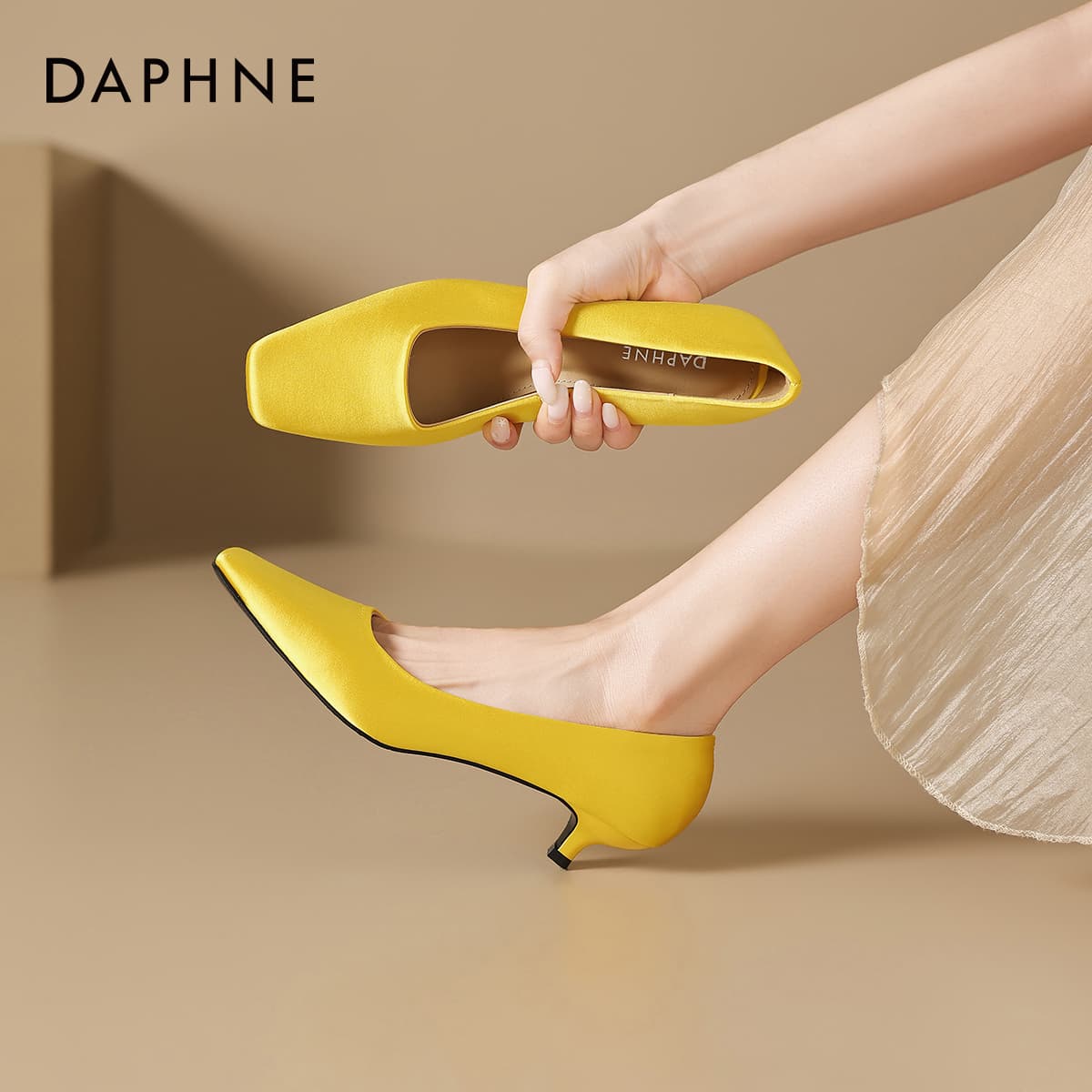 Тапочки DAPHNE Женские Повседневный Обувь без подкладки Женские - изображение 3