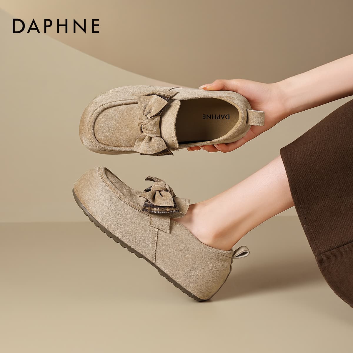 Сандалии DAPHNE Birkenstock Стиль Обувь Абрикос Женские - изображение 7