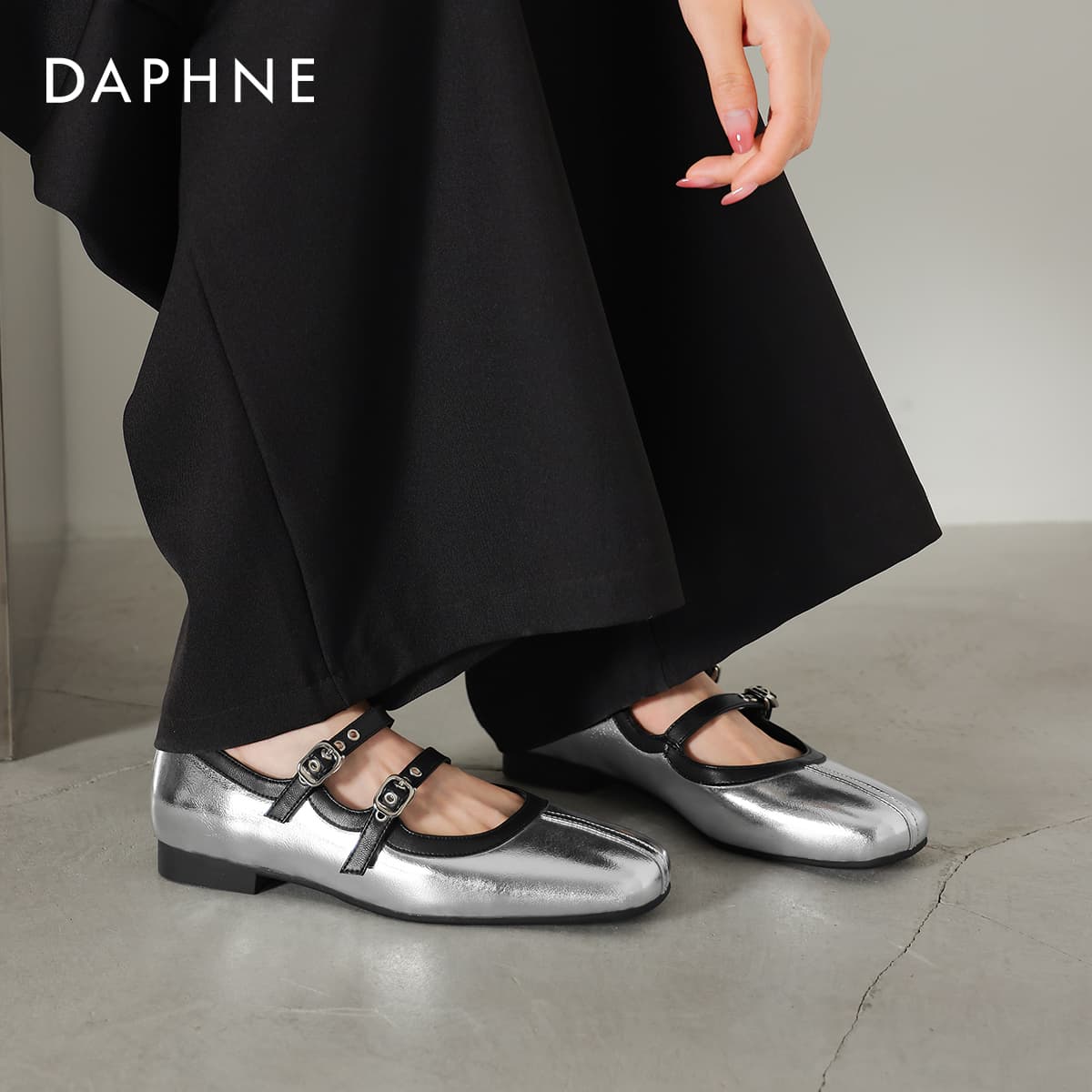 Тапочки Daphne Синтетическая кожа Женские повседневные туфли Женские - изображение 6
