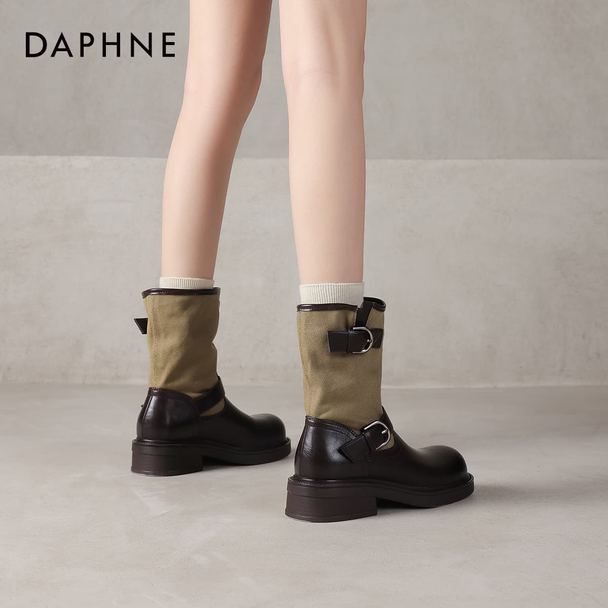 Сапоги DAPHNE Ботильоны Женские - изображение 7