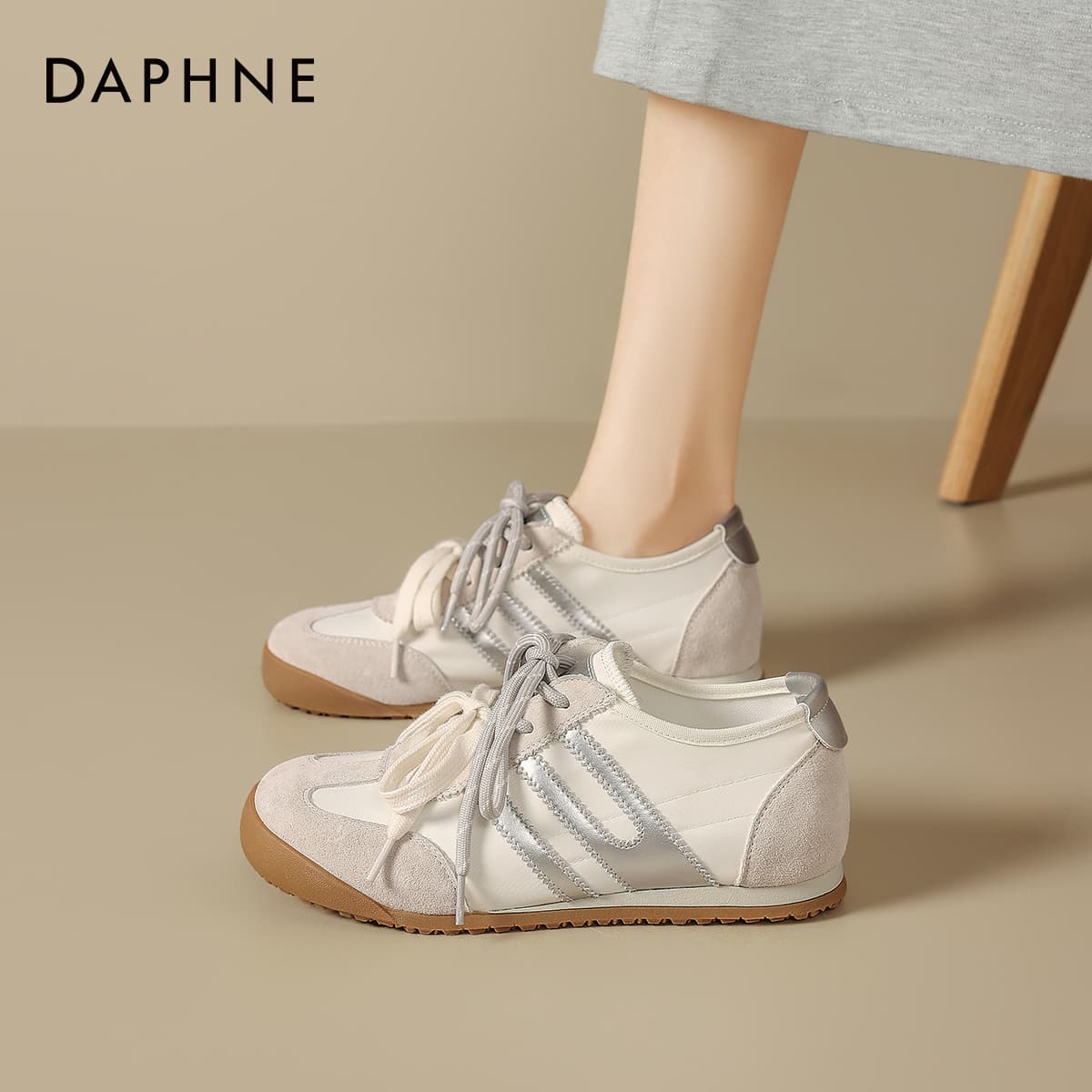 Кроссовки DAPHNE Низкий Топ Повседневная Обувь Женская - изображение 6