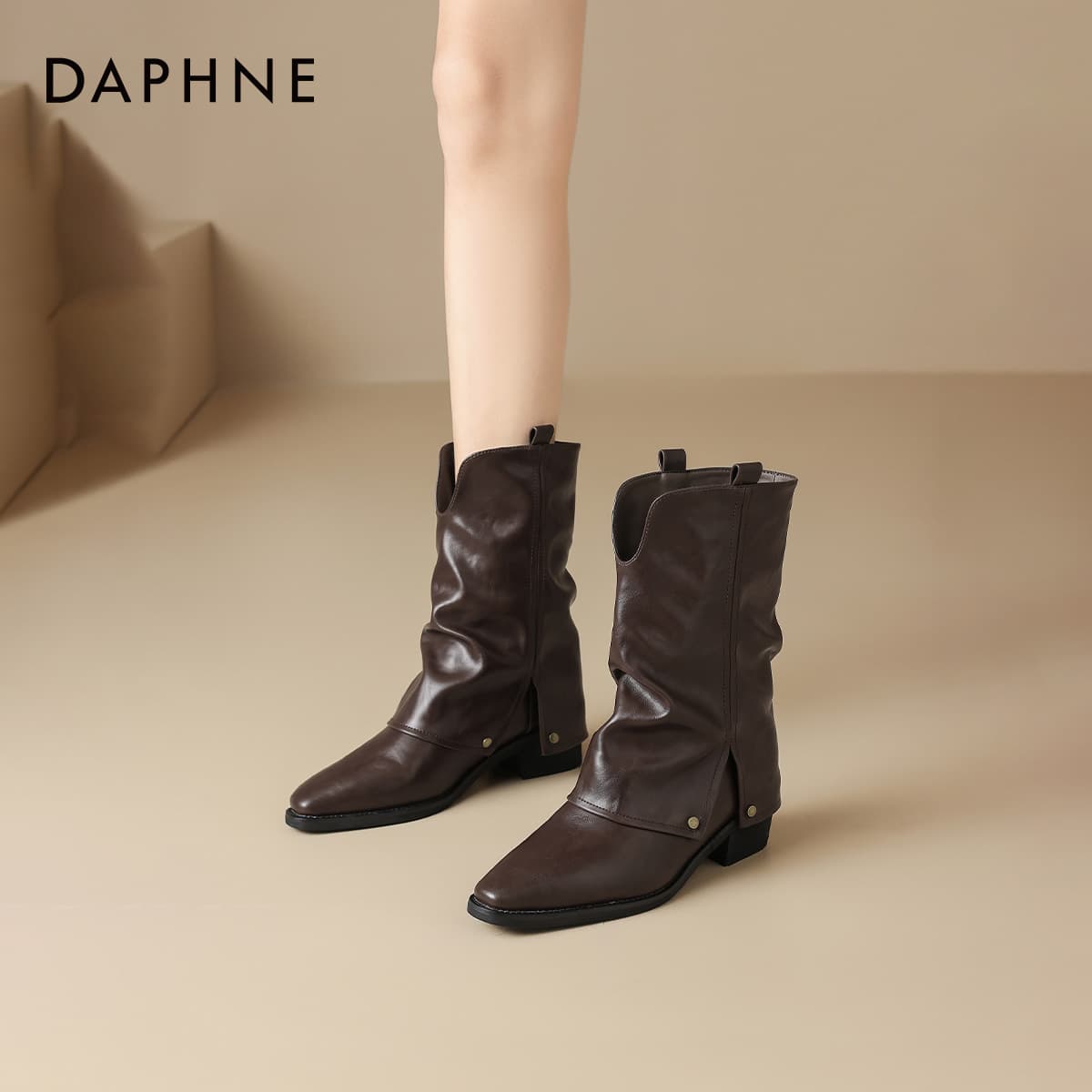Сапоги Daphne Ботильоны Женские - изображение 7